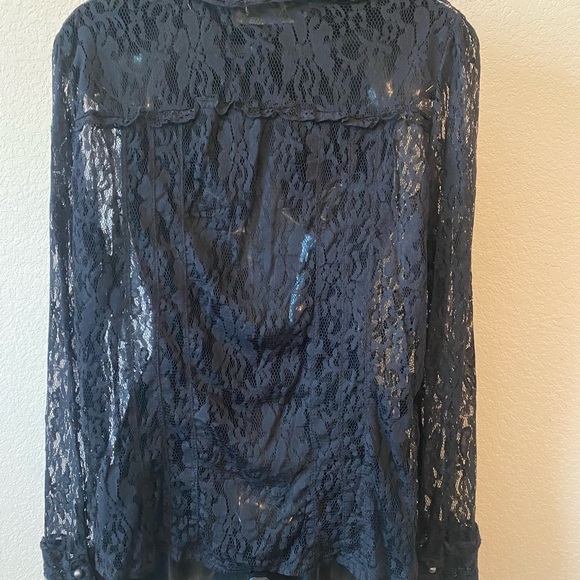 Black Lace Top - Picture 6 of 6